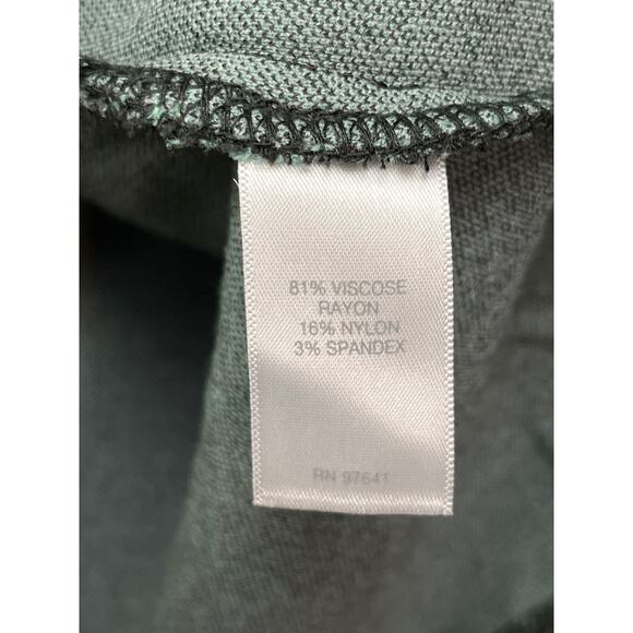 J Jill Ponte Dress Womens small tunic Short length gray/black 3/4 sleeves - Picture 5 of 5